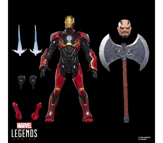 Figura Iron Man Mark 72 Marvel Legends Series 15cm