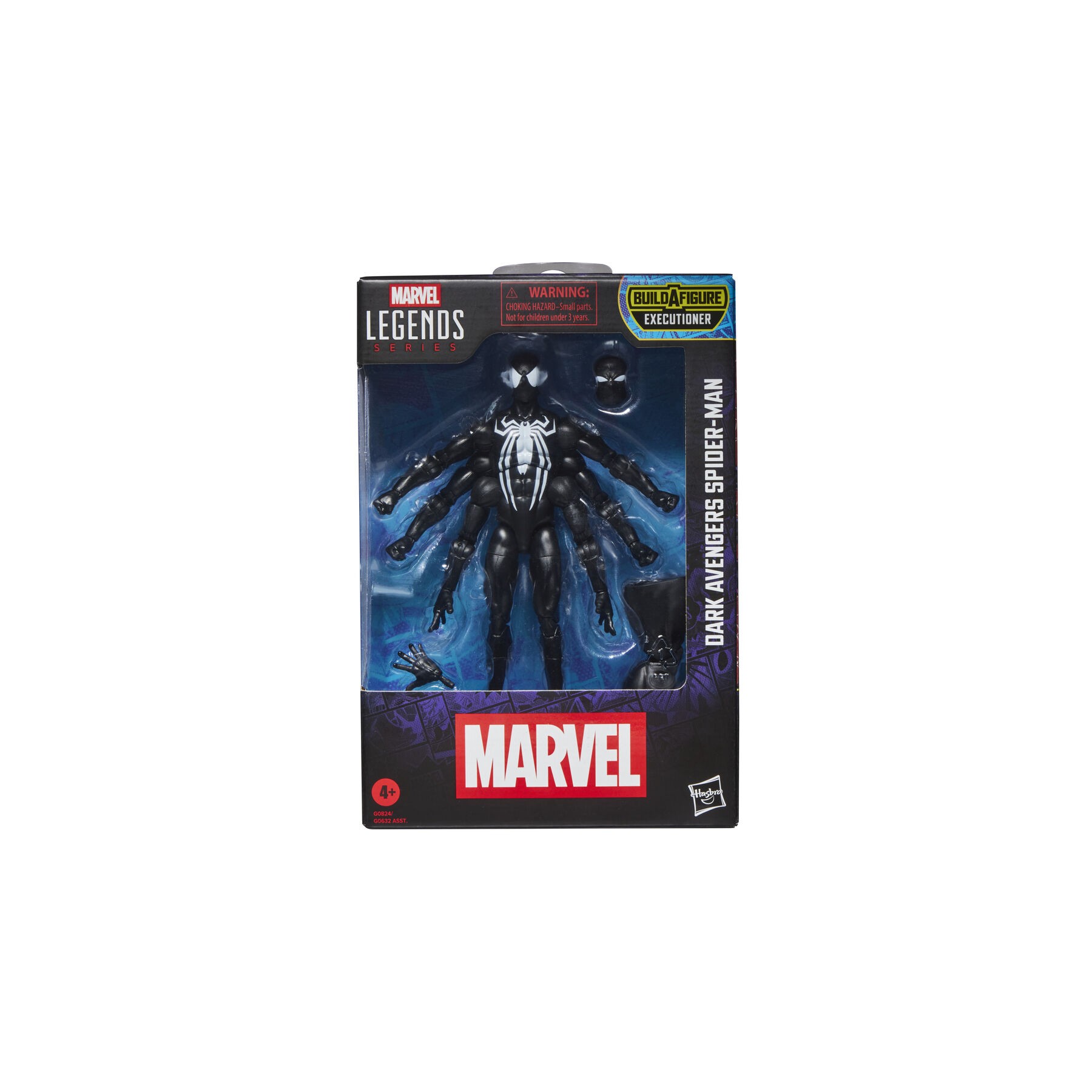 Figura Dark Avengers Spider-Man Marvel Legends Series 15cm