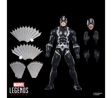 Blister 2 figuras Black Bolt & Triton Inhumanos Marvel Legends Series 15cm