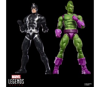 Blister 2 figuras Black Bolt & Triton Inhumanos Marvel Legends Series 15cm
