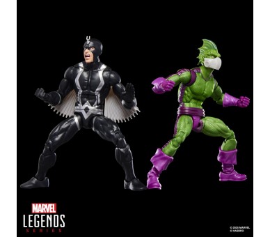Blister 2 figuras Black Bolt & Triton Inhumanos Marvel Legends Series 15cm