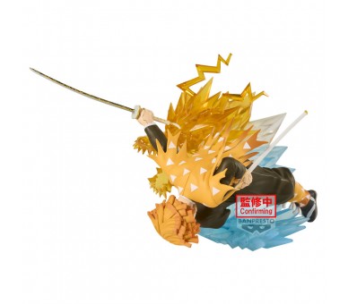 Figura Zenitsu Agatsuma Vibration Stars Demon Slayer Kimetsu no Yaiba 12cm