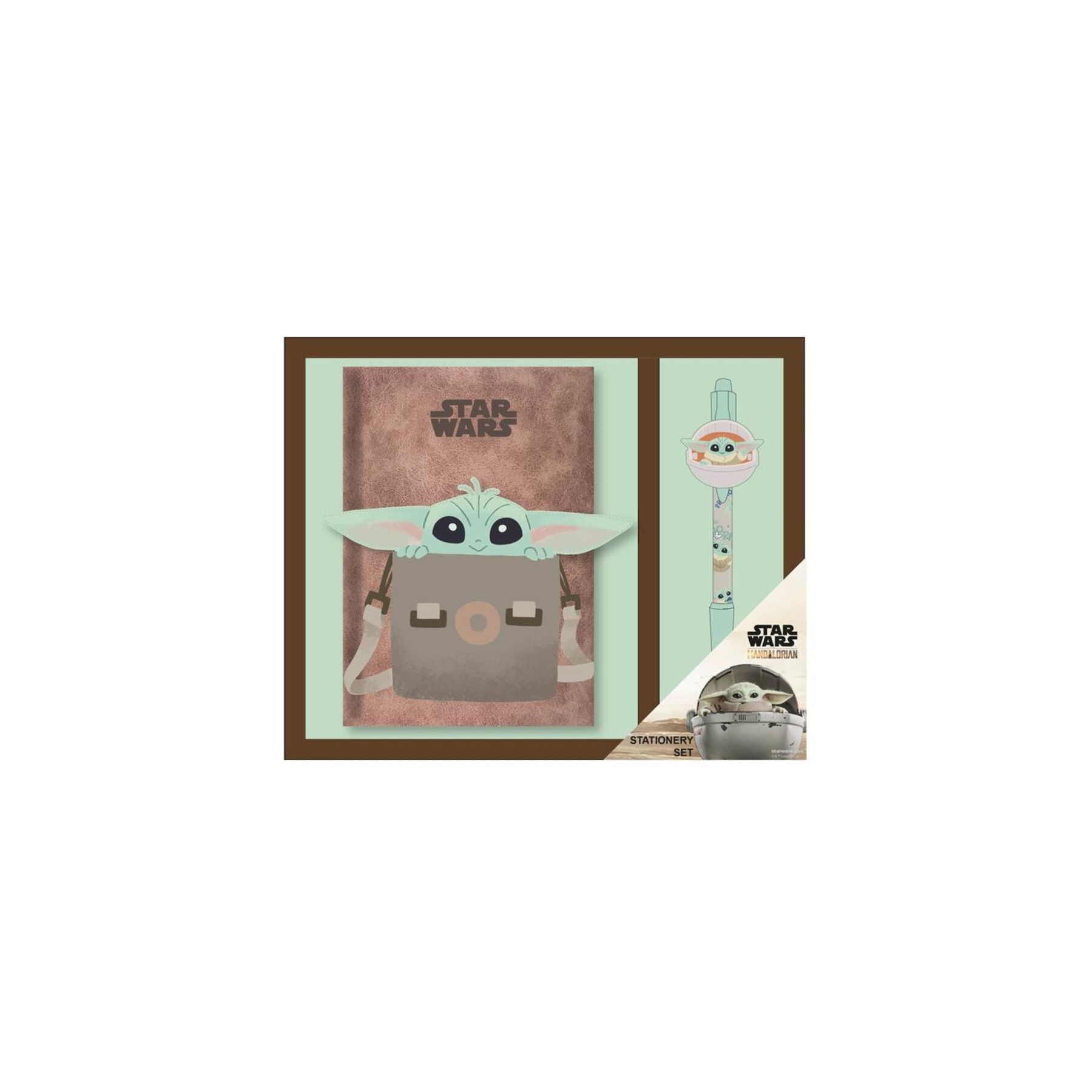 Set papeleria The Mandalorian Grogu Star Wars