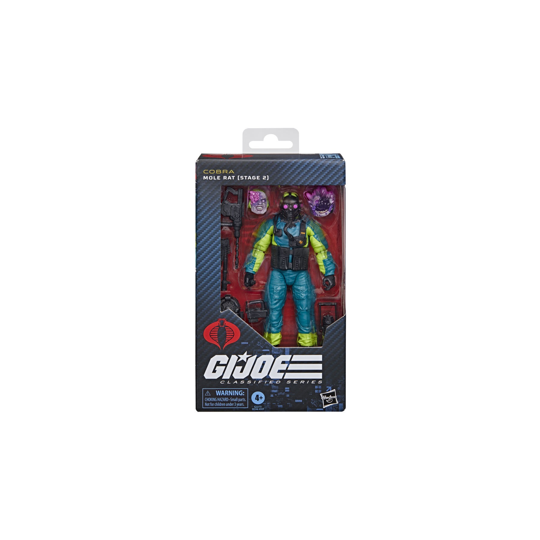 Figura Mole Rat Stage 2 Classified Series Cobra G.I. Joe 15cm