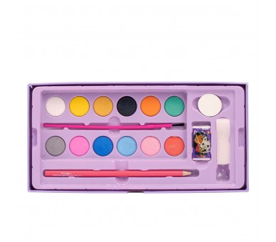 Maletin papeleria coloreable La Casa de Muñecas de Gabby