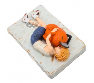 Figura Denji & Pochita Break Time Chainsaw Man 14cm