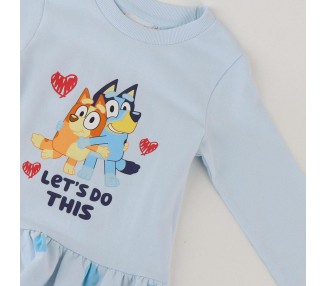 Vestido Bluey