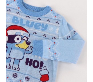 Jersey punto navideño Bluey