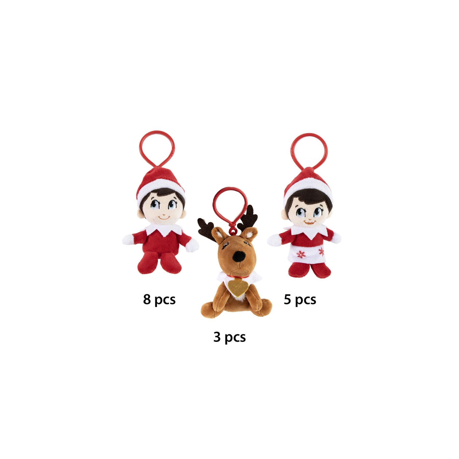 Llavero peluche The Elf on the Shelf surtido