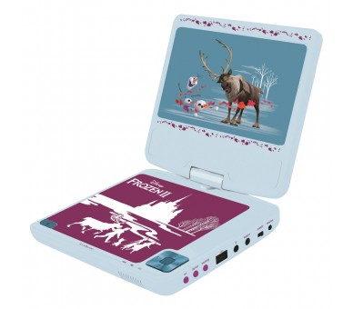 Portatil Reproductor DVD Frozen Disney