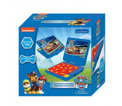 Portatil Reproductor DVD Patrulla Canina Paw Patrol