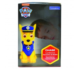 Luz Nocturna 3D Chase Patrulla Canina Paw Patrol