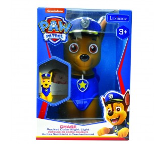 Luz Nocturna 3D Chase Patrulla Canina Paw Patrol