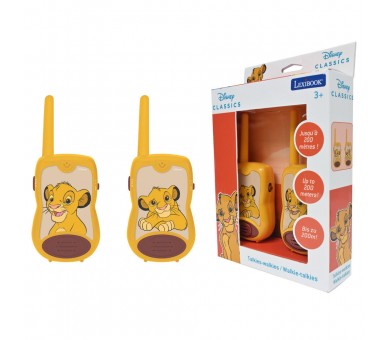 Walkie-Talkies El Rey Leon Disney