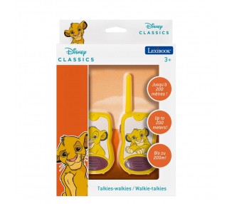 Walkie-Talkies El Rey Leon Disney