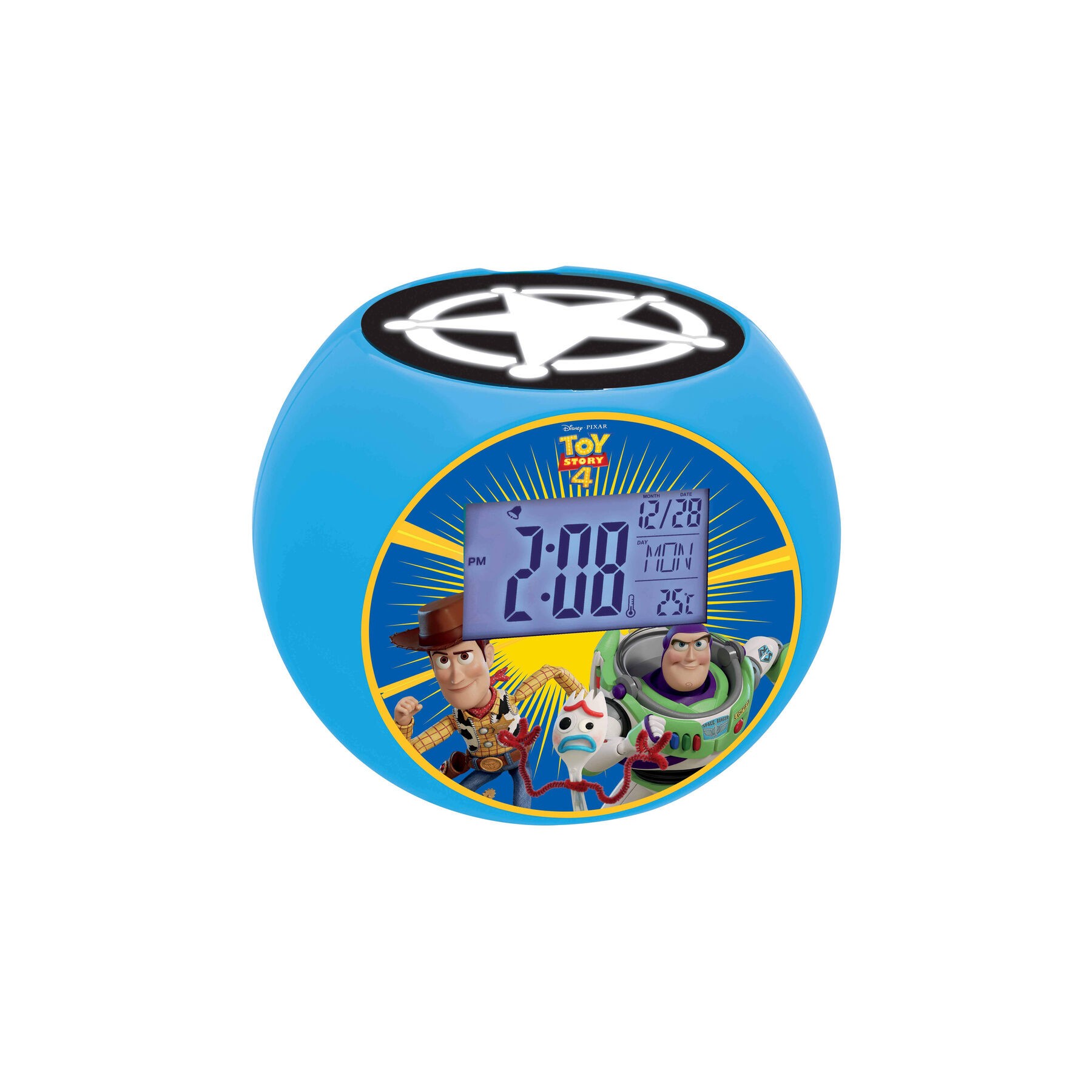 Reloj Despertador Proyector Radio Toy Story Disney Pixar