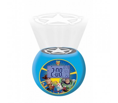 Reloj Despertador Proyector Radio Toy Story Disney Pixar