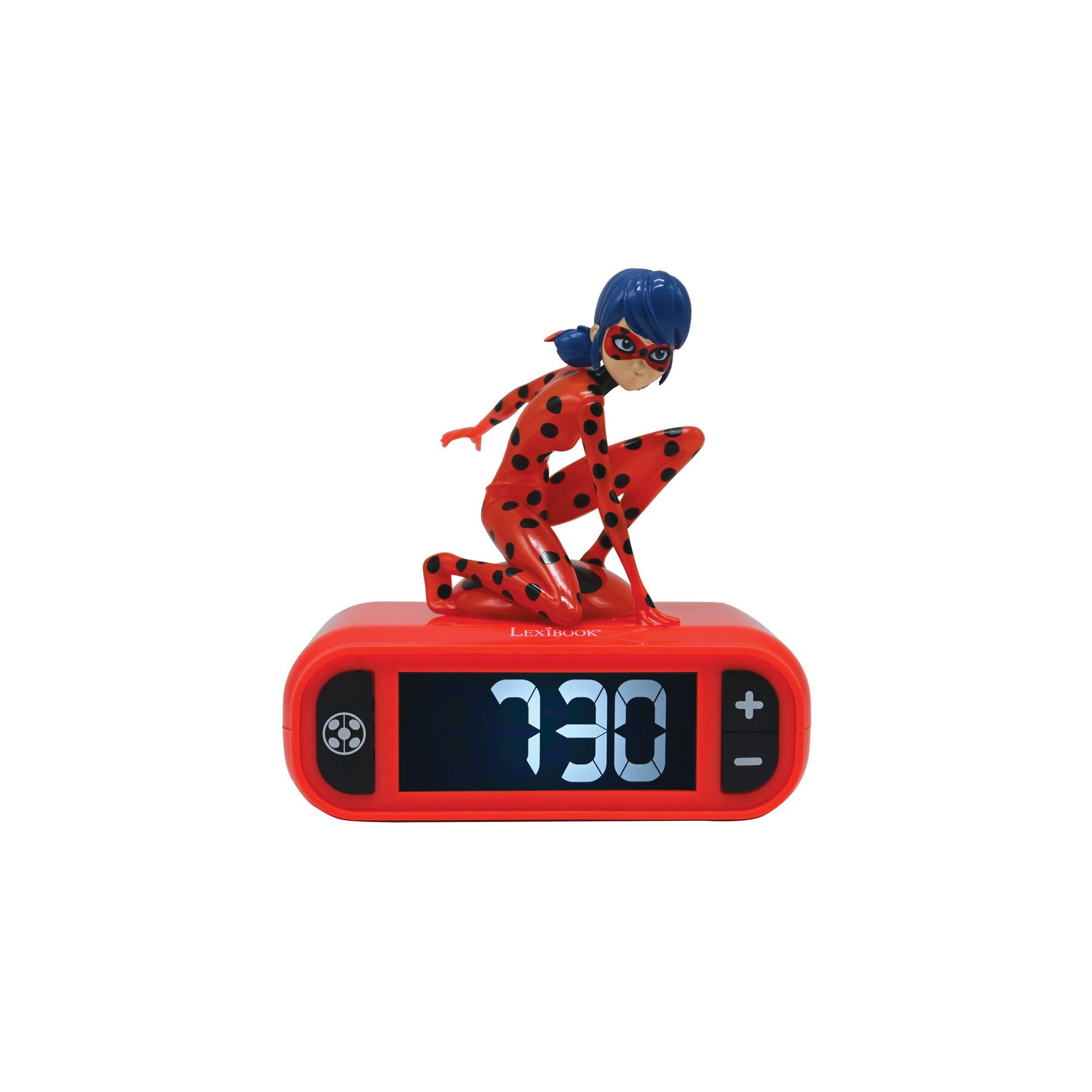 Reloj Despertador Luz Nocturna 3D Prodigiosa Lady bug