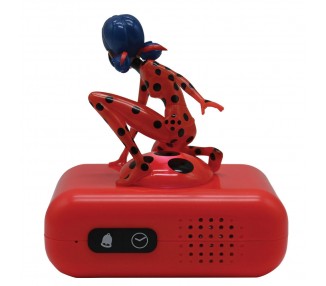 Reloj Despertador Luz Nocturna 3D Prodigiosa Lady bug