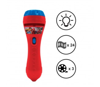Linterna Proyector Spiderman Marvel