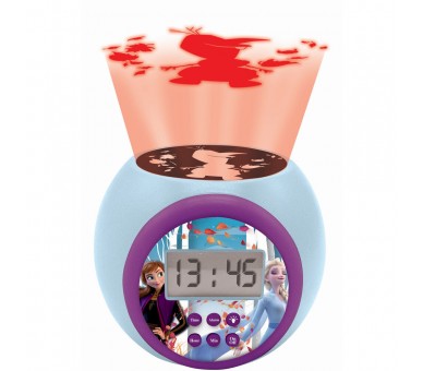 Reloj Despertador Proyector Frozen Disney