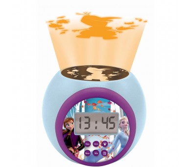 Reloj Despertador Proyector Frozen Disney