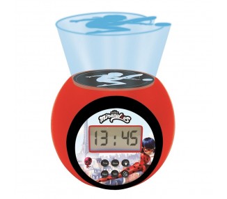 Reloj Despertador Proyector Prodigiosa Ladybug