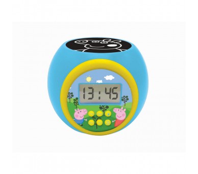 Reloj Despertador Proyector Peppa Pig