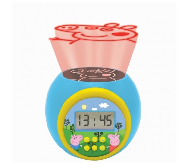 Reloj Despertador Proyector Peppa Pig