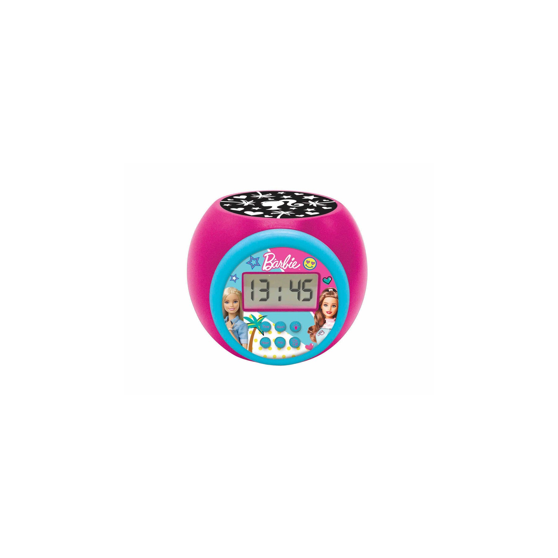 Reloj Despertador Proyector Barbie