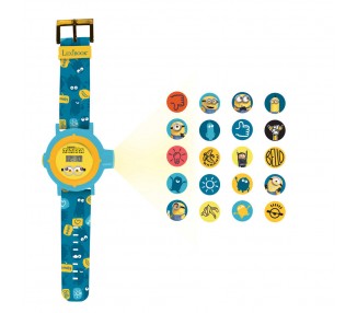 Reloj Digital proyecciones Minions
