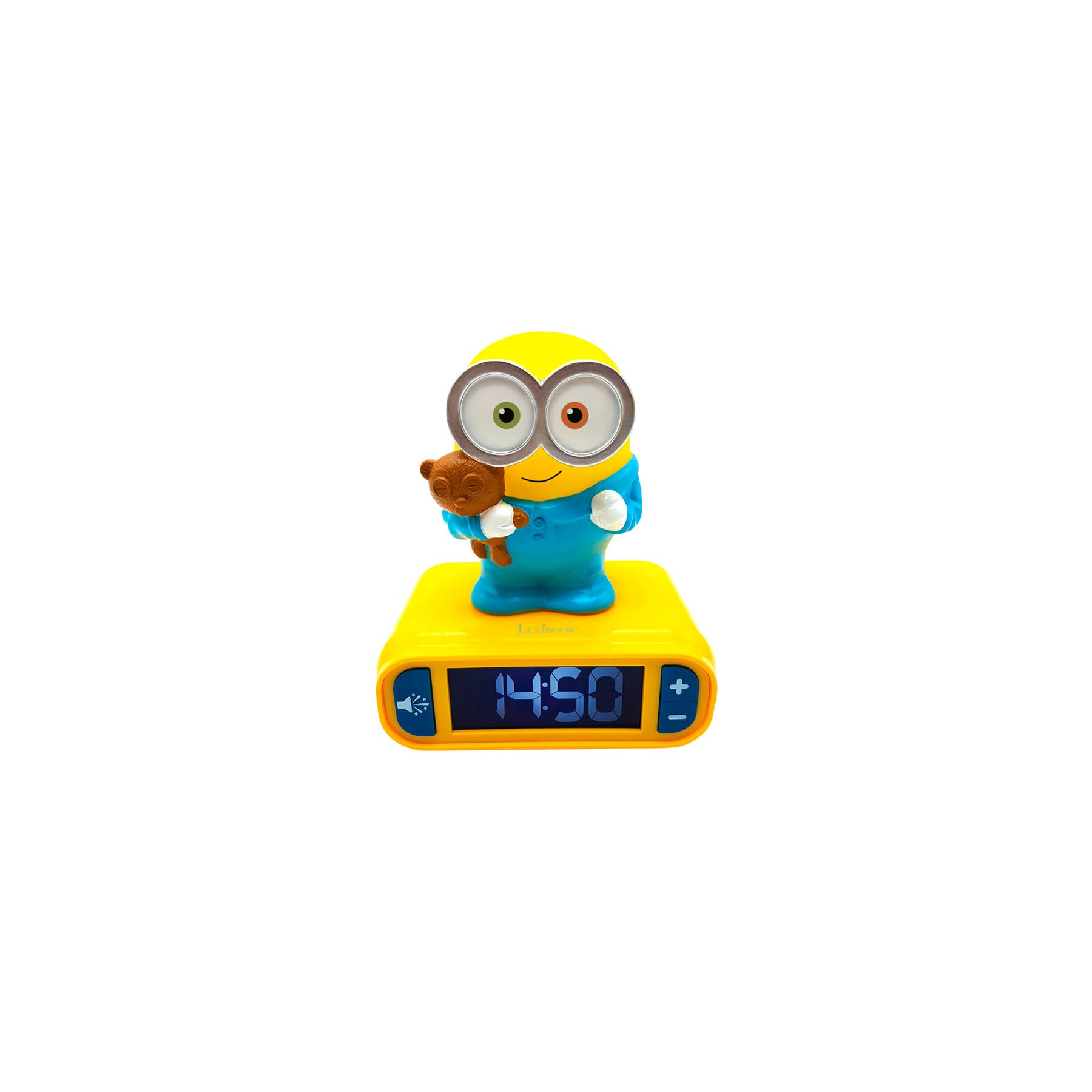 Reloj Despertador Luz Nocturna 3D Minions