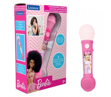 Microfono luminoso Barbie