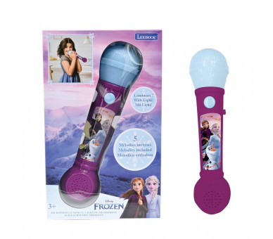 Microfono luminoso Frozen Disney