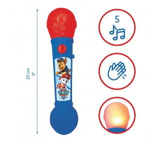 Microfono luminoso Patrulla Canina Paw Patrol
