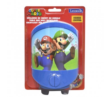 Lampara Noche Super Mario Nintendo