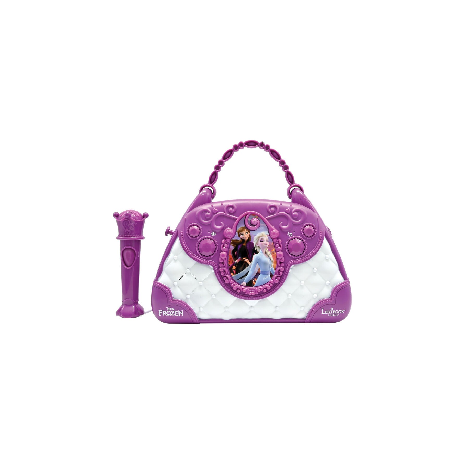 Bolso Karaoke con altavoz musical con microfono Frozen Disney