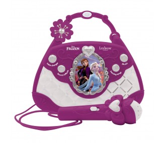 Bolso Karaoke con altavoz musical con microfono Frozen Disney