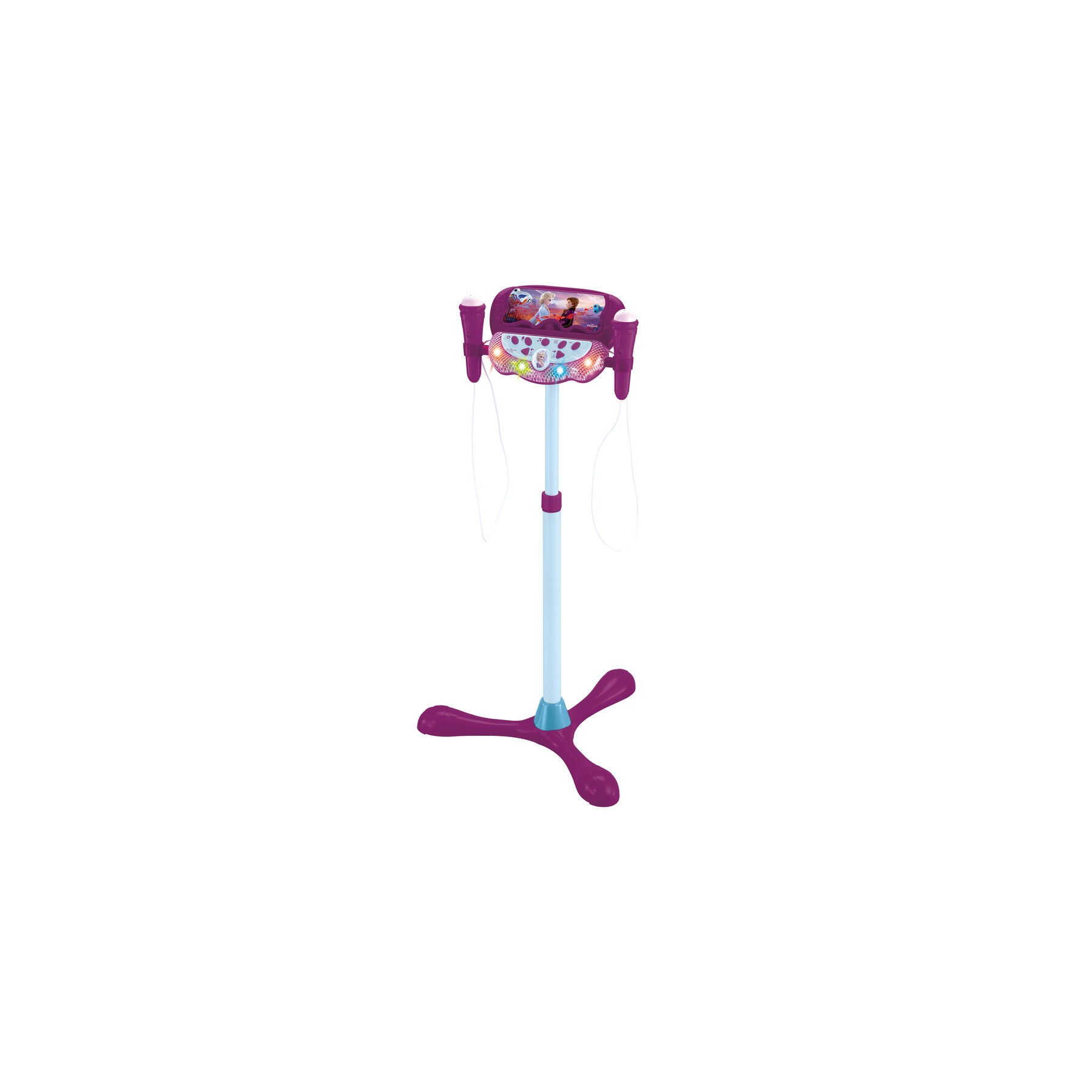 Microfono Karaoke Soporte Ajustable Frozen Disney