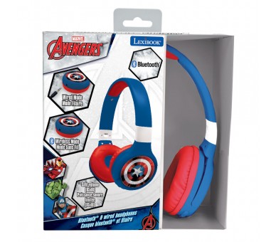 Auriculares plegables Los Vengadores Avengers Marvel