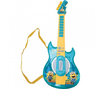 Guitarra Electronica con Microfono Minions