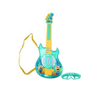 Guitarra Electronica con Microfono Minions