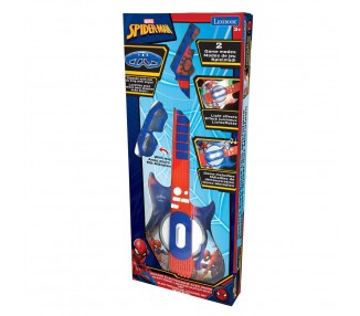 Guitarra Electronica con Microfono Spiderman Marvel