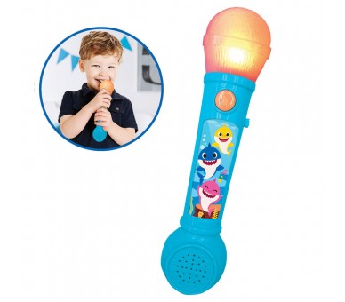 Microfono luminoso Baby Shark