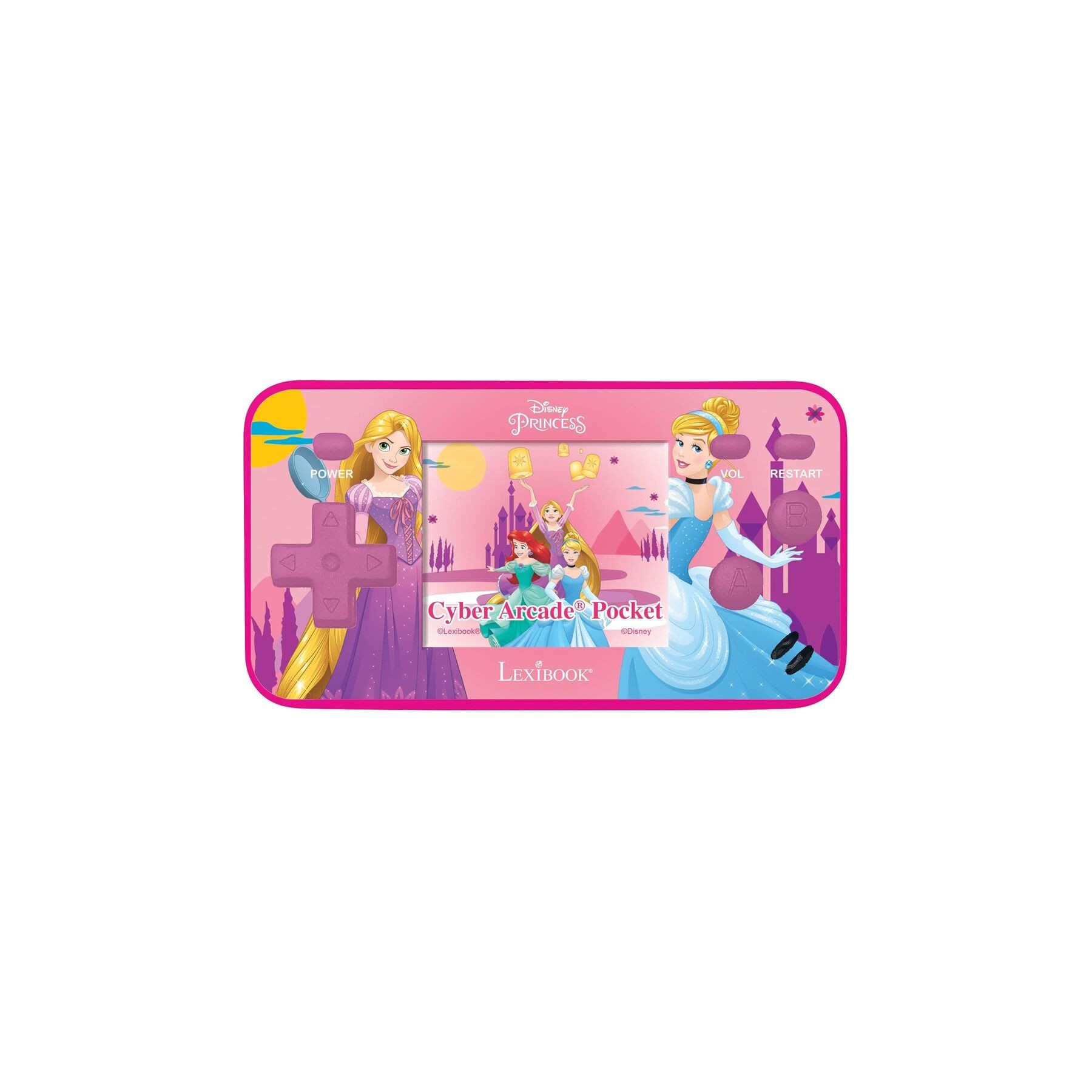 Consola Cyber Arcade Pocket Princesas Disney