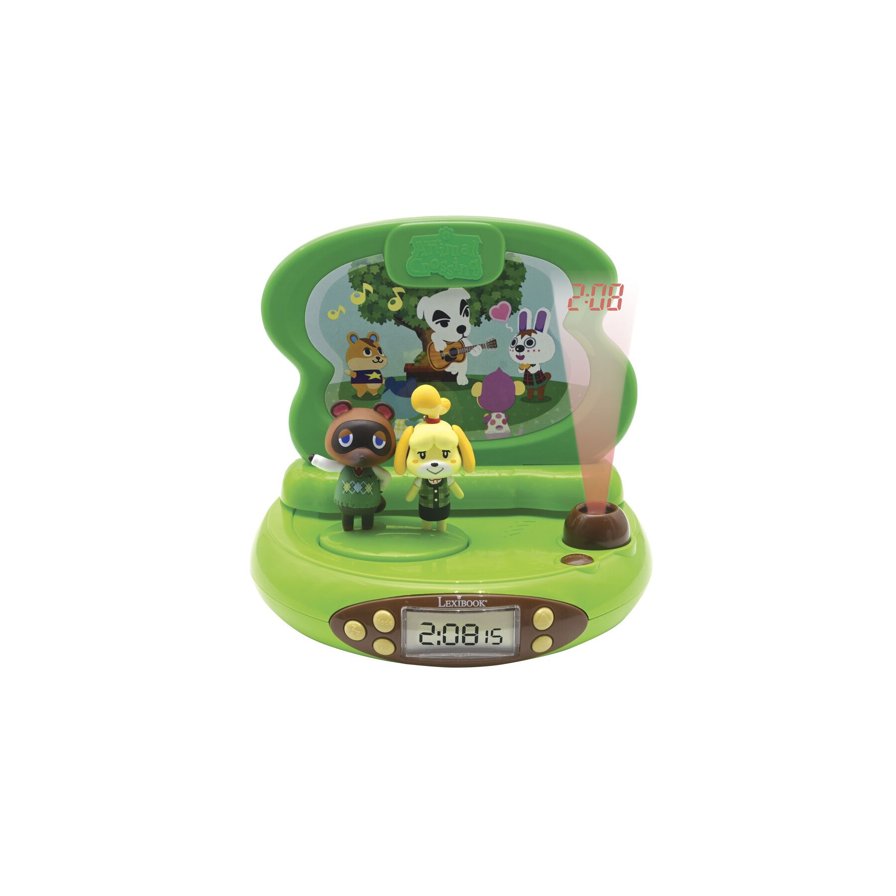 Reloj Despertador Proyector 3D Animal Crossing