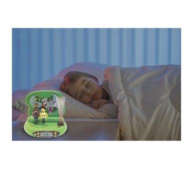 Reloj Despertador Proyector 3D Animal Crossing