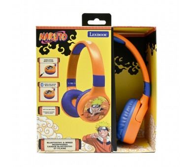 Auriculares plegables Naruto Shippuden