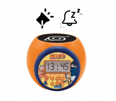 Reloj Despertador Proyector Naruto
