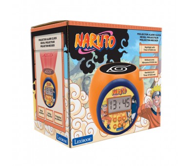 Reloj Despertador Proyector Naruto
